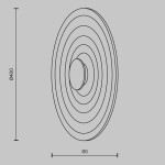 Фото 10 Настенный светильник (бра) Maytoni MOD400WL-L5KH3K