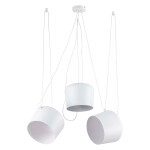 Фото 3 SLE120653-03 Светильник подвесной Белый/Белый E27 3*40W TRIESTE