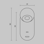 Фото 4 Настенный светильник (бра) Maytoni MOD434WL-L5B3K