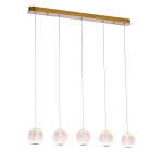 Фото 3 Подвесной светильник MD20001012-5B gold