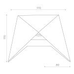 Фото 1 Светильник уличный настенный