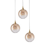 Фото 5 Подвесной светильник MD23001045H-3A brass/champagne