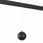 Фото 1 ST354.433.12 Магнитный трековый светильник подвесной Черный LED 1*12W 3000K 750Lm Ra>80 36° IP20 D10 SKYLINE 48