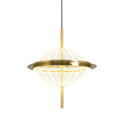 Фото Подвесной светильник 8631P/B gold/clear