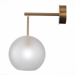 Фото 1 SL1133.501.01 Бра ST-Luce Латунь/Белый E27 1*40W BOPONE