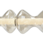 Фото 1 SL6136.243.01 Светильник подвесной ST-Luce золото/коньячный LED 1*28W 3000K СПАЙН