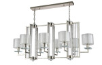 Фото 5 Люстра Crystal Lux NICOLAS SP8 L1000 NICKEL/WHITE