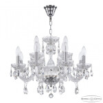 Фото 3 Люстра хрустальная 117/8+4/195 Ni Bohemia Ivele Crystal
