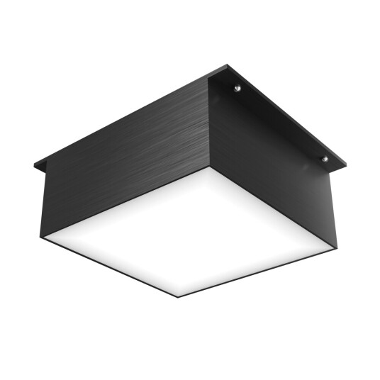 Фото STP700.R1010.26NW.B Св-к встр. Грильято (6 шт)Черный LED 1*26W 4000K Lm Ra>84  IP20 L90xW90xH50 220V Коммерческое освещение