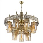 Фото 4 CL467193 Эмир Бронза Люстра