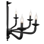 Фото 2 SL1114.403.08 Люстра подвесная ST-Luce Черный E14 8*40W ФОРТЕЗА