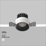 Фото 3 Встраиваемый светильник Technical DL058-7W4K-TRS-B