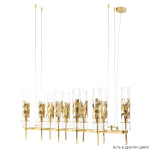 Фото 2 Люстра Crystal Lux PRIMAVERA SP10 GOLD