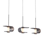 Фото 7 Подвесной светильник MD24020901-3B black/smoky