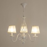 Фото 3 CL427130 Ровена Белая Св-к Люстра