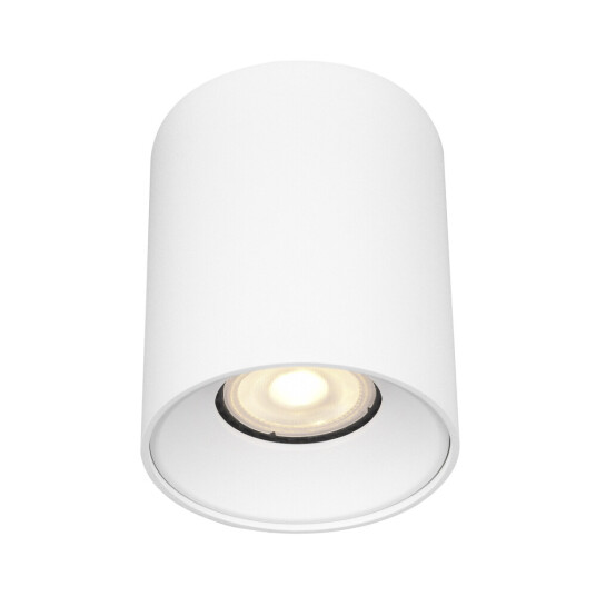 Фото ST167.502.01 Светильник потолочный Белый GU10 1*50W IP20 D80xH95 220V Без ламп Накладные светильники