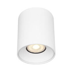 Фото ST167.502.01 Светильник потолочный Белый GU10 1*50W IP20 D80xH95 220V Без ламп Накладные светильники