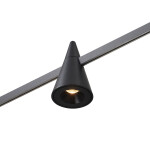 Фото 2 ST813.406.05 Магнитный трековый светильник FARM Черный LED 1*5W 3000K 325Lm Ra90 60 IP20 D70xH115 24 FARM