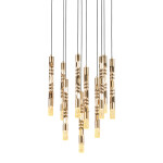 Фото 7 Подвесной светильник OM2365-F10 gold