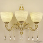 Фото 5 Бра хрустальные AL7901B15/3/175 A WMG P1 U Wave Bohemia Ivele Crystal