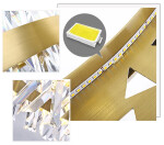 Фото 1 Люстра 9967P/R/D800 gold