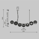 Фото 2 Подвесной светильник Maytoni MOD268PL-07B