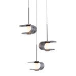 Фото 4 Подвесной светильник MD24020901-3A black/smoky