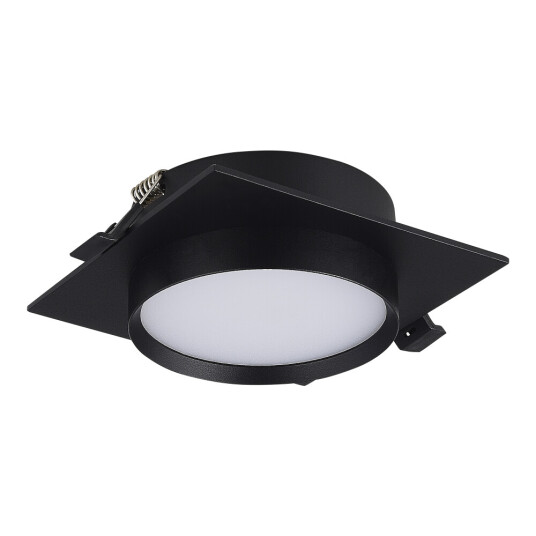 Фото ST258.418.01 Св-к встр. Черный GX53 1*50W IP20 L109xW109xH43 220V Без ламп Встраиваемые светильники