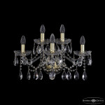 Фото 2 Бра хрустальные 1413B/3+2/200/XL G