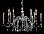 Фото 2 Люстра Crystal Lux MERCEDES SP6+6 CHROME/SMOKE