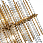 Фото 1 SL1628.303.08 Люстра подвесная ST-Luce Латунь/Прозрачный, Латунь E14 8*40W TERAMO