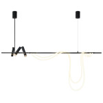 Фото 5 Подвесной светильник 7242P/L1200 black/white