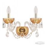 Фото 1 Бра 5402B/2/165 G Amber/M-1G Bohemia Ivele Crystal