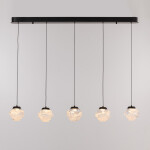 Фото 2 Подвесной светильник MD25030003-5B matt black/clear