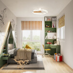 Фото 3 7803 Люстра потолочная-вентилятор NEPAL mini