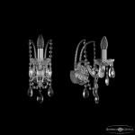 Фото 2 Бра хрустальные 1411B/1/141 Ni Bohemia Ivele Crystal