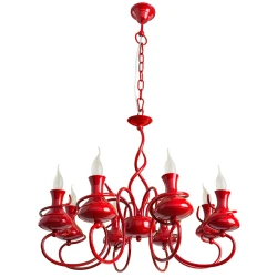 Фото Подвесная люстра Arte Lamp VASO A6819LM-8RD