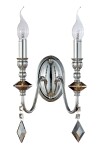Фото 2 Бра Crystal Lux MERCEDES AP2 CHROME/SMOKE
