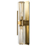 Фото 3 Бра Crystal Lux MAGDOLINA AP2 BRONZE/TRANSPARENTE