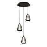Фото 3 Подвесной светильник MD24001011-3A black/smoky