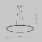 Фото 3 Подвесной светильник Maytoni MOD057PL-L54W4K