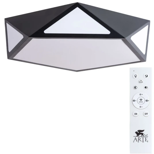 Фото Потолочный светильник Arte Lamp MULTI-PIAZZA A1931PL-1BK