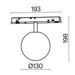Фото 3 Трековый светильник Technical TR038-4-5WTW-DD-B