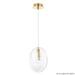Фото 4 Светильник подвесной Crystal Lux MAR SP1 TRANSPARENTE