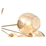 Фото 1 SL1500.203.12 Светильник подвесной ST-Luce Золотистый/Янтарный E14 12*40W FOVIA