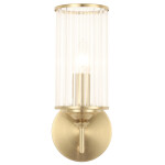 Фото 5 Бра Crystal Lux GLORIA AP1 BRASS
