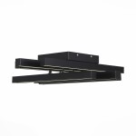 Фото 1 SL933.402.06 Люстра потолочная ST-Luce Черный/Белый,Черный LED 1*36W 3000K/4000K/6000K SAMENTO