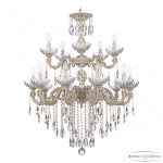 Фото 4 Люстра хрустальная AL79101/10+5/250/2D B WMG P Clear/M-1H Bohemia Ivele Crystal
