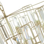 Фото 1 SLE103403-07 Светильник подвесной Шампань/Прозрачный E14 7*40W GIANO