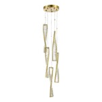 Фото 3 SL6205.303.05 Светильник подвесной ST-Luce Латунь/Прозрачный LED 1*55W 3000K ELICA